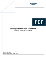 Educação Corporativa FEBRABAN RFP