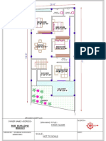 Ground floor plan layout with dimensions