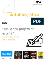 Encontro 1 - Escrita Autobiográfica