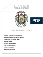 Termodinámica: Ecuaciones de la continuidad y la primera ley para sistemas abiertos