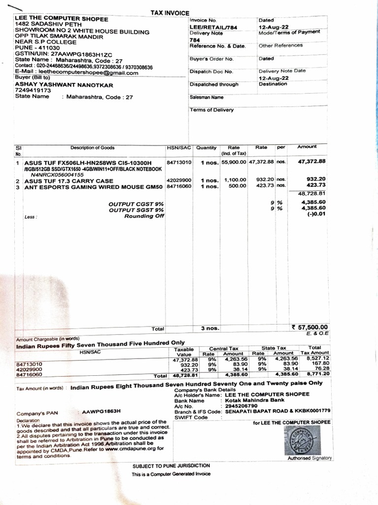 Adobe Scan 10-Mar-2023 PDF | PDF | Invoice | Economies