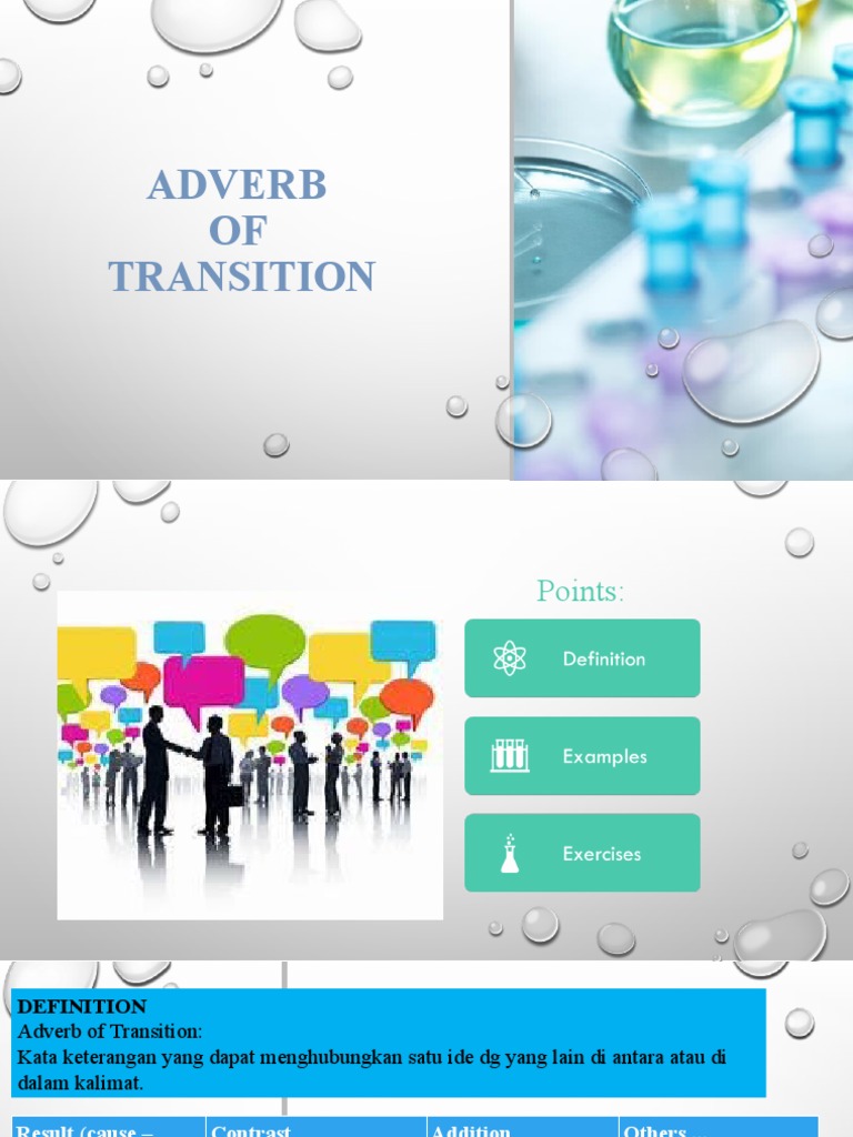 Understanding Adverbs of Transition | PDF | Linguistics