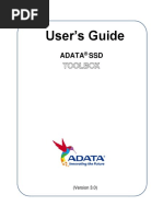 Adata SSD Toolbox Userguide en