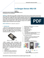 MQ-135 Sensor Monitoring Udara