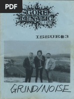 Gore Lunatic Zine #3 (Jap) Eng