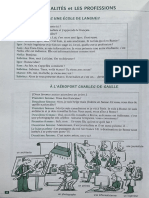 LES NATIONALITÉS ET LES PROFESSIONS