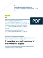 Articole Internet Despre Recrutare - Docx Scribd