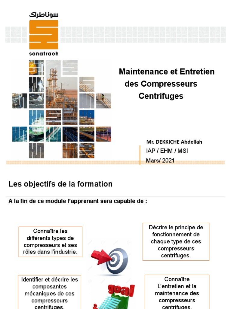 Chapitre N 1 Généralité Sur Les Compresseurs1 | PDF | Capacité ...