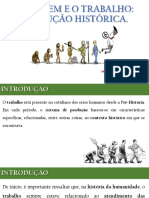 O Homem e o Trabalho - Evolução Histórica PDF