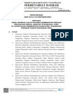 DS 1133 Pengumuman Hasil Selkom PPPK JF Guru Formasi Tahun Anggaran 2022 All PDF