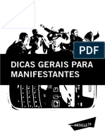 Dicas para manifestantes