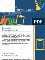 SISTEM KOMUNIKASI RADIO