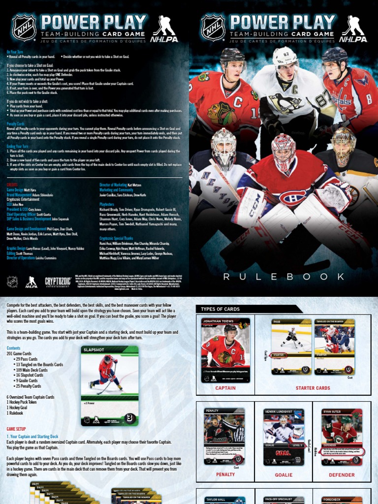 NHL DB Rulebook ENGLISH PDF National Hockey League Ice Hockey