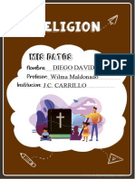 Caratula de Religión en Word