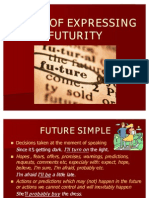 Ways of Expressing Futurity