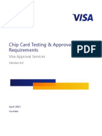 Chip Card Testing and Approval Requirements V8.0