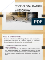 Impact of Globalisation On Indian Economy