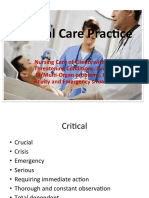 Critical Care Practice