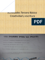 Actividades Tercero Básico