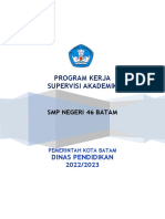 SMPN 46-PROGRAM KERJA Supervisi Akademik (Repaired) PDF