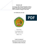 Makalah Putusan Pengadilan PDF