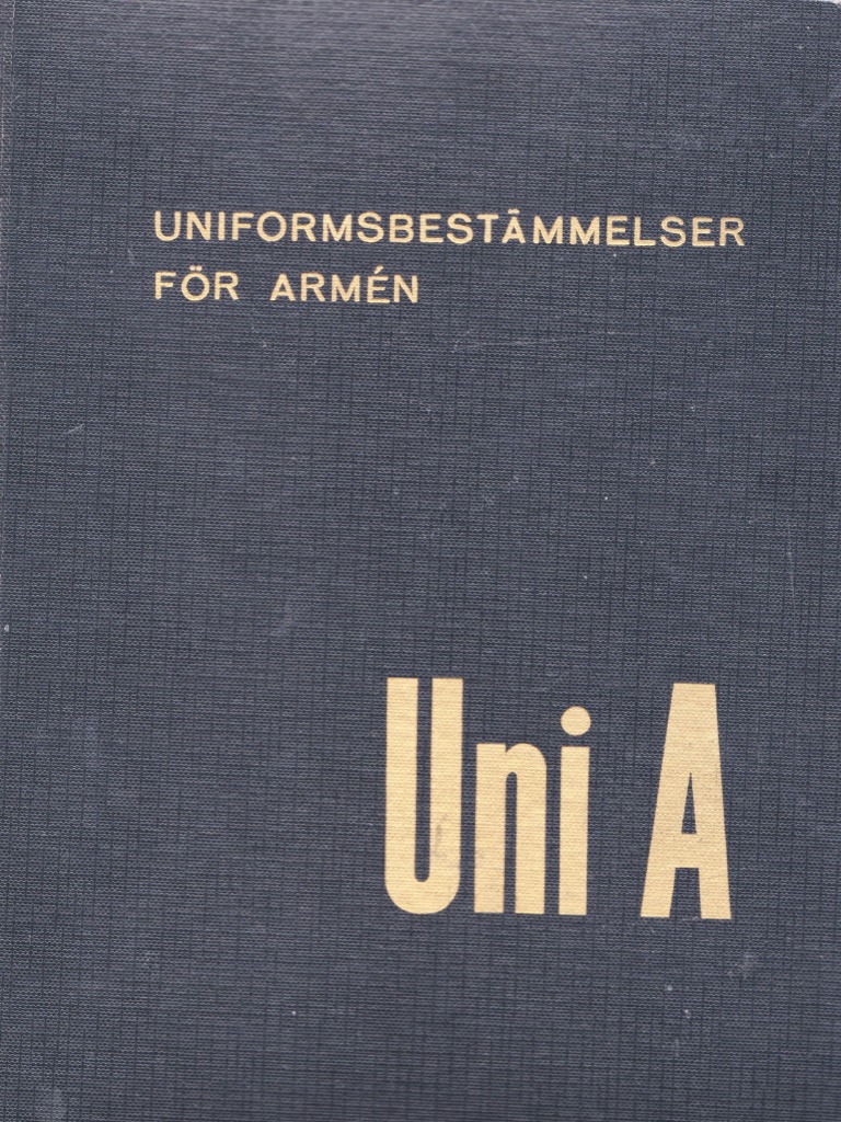 Uni A (1962) PDF