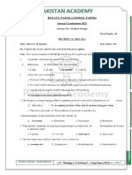 Botany Paper I 1 PDF