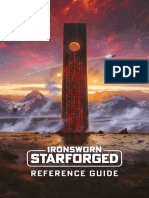 Ironsworn Starforged Reference Guide Spreads