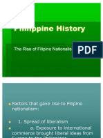 Philippine History - Nationalism