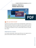 UD8. PRACTICA1. Web en HTML
