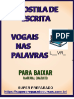 Vogais Das Palavras