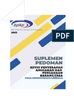 Suplemen Pedoman Reviu PAPBJ KL 2023 PDF