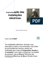 Verificacao Das Instalacoes Electric As