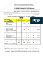 Avaliação Actividade 3 Métodos Grupo 7 e 8