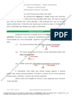 Regência nominal: relação entre substantivos e complementos