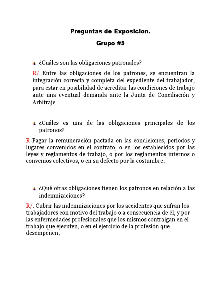 Obligaciones Patronales PDF
