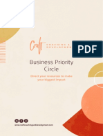 Business Priority Circle - Craft Coaching
