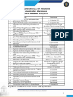 Kalender Akademik T.A. 2022 2023