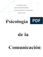 Psicologia de La Comunicacion