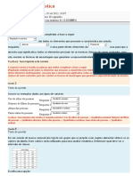 Logística e Estatística Tesste 2