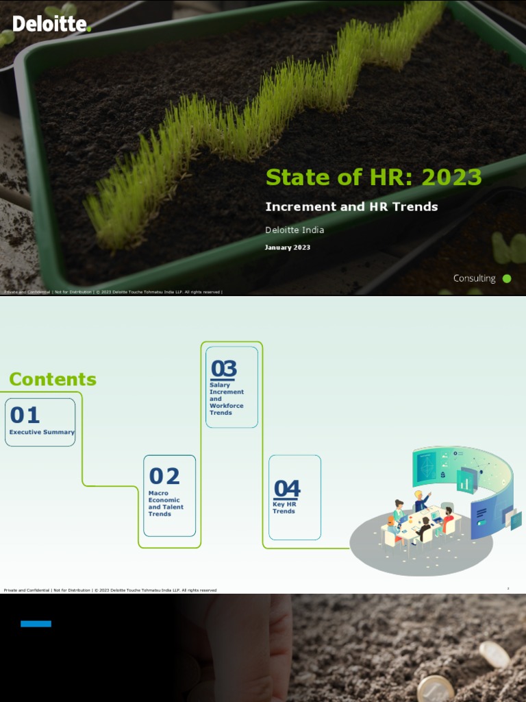 Deloitte HR Projections Report 2023 PDF Inflation Government