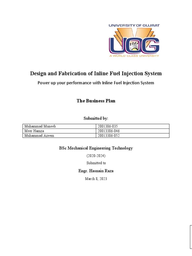 Inline Fuel Injection System Overview | PDF | Throttle | Fuel Injection