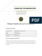 Convocatoria de Colaboración