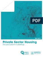 Private Sector Housing Fire Precautions Guide