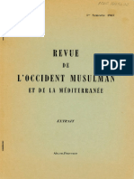Revue de L'occident Musulman Et de La Méditerranée, Extrait Saint Vincent de Paul Et La Barbarie