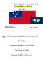 Samoa ENGLISH