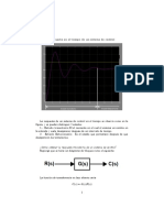 Ing Control - Respuesta en El Tiempo - Analisis PDF