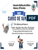 Curso Sumadora Aprobado Arelis Ferrufino