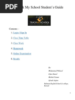 Track My School Student's Guide