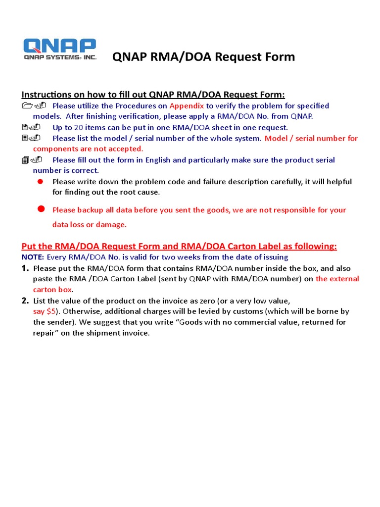 Rma Form PDF Computer Architecture Computer Hardware